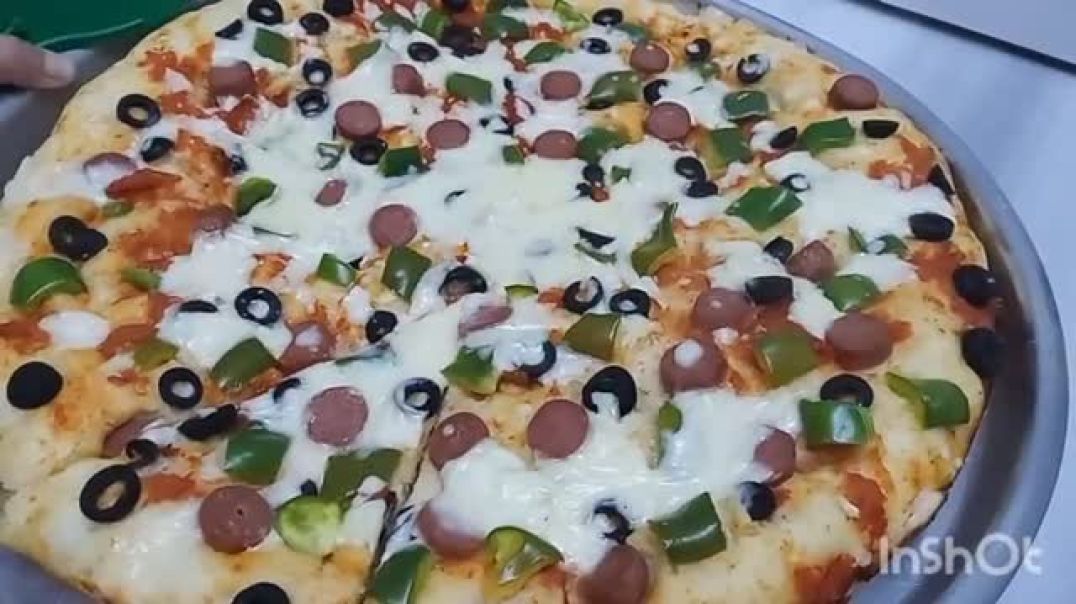 ⁣عجينة بيتزا قطنية من نشمية