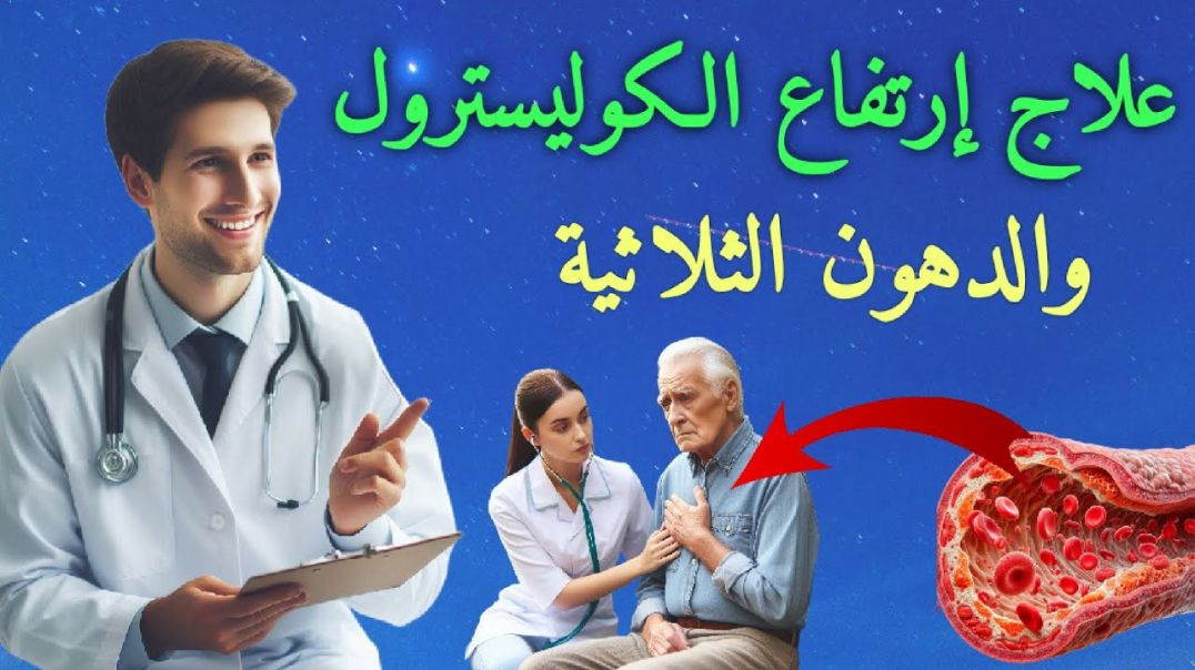 ⁣علاج إرتفاع الكوليسترول والدهون الثلاثية في الدم طبيعيا وبدون أدوية🖐️