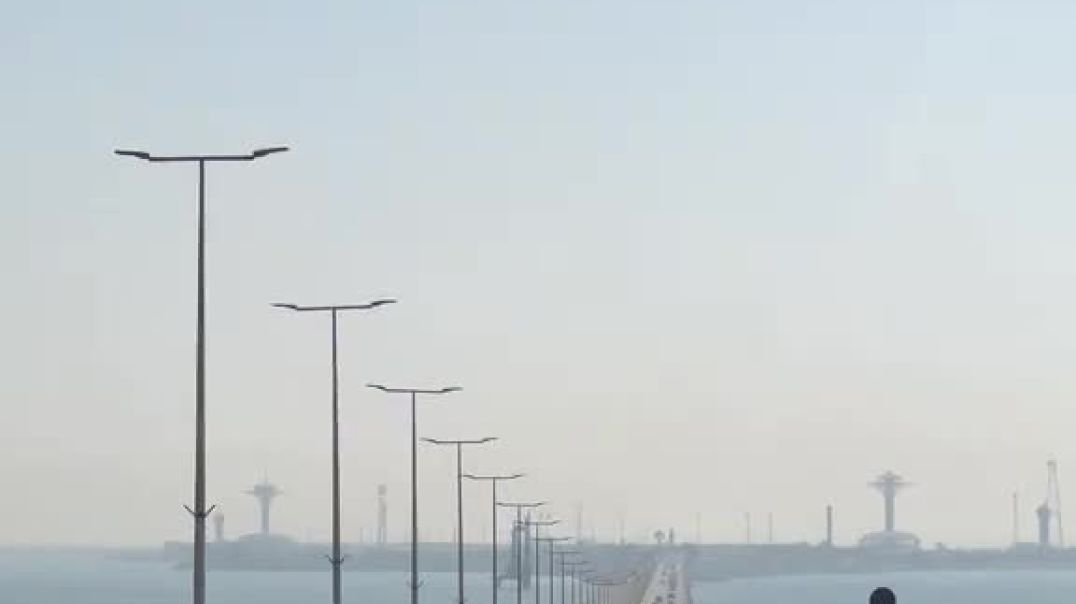 ⁣جسر البحرين الرابط بينها وبين المملكه العربيه السعوديه
