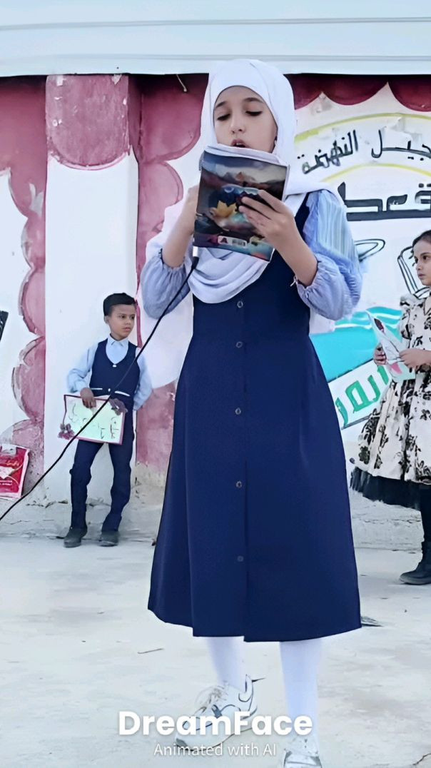 كلمة ملهمة عن أحلام المستقبل رؤية الطالبة جنى من طلاب الصف الثالث