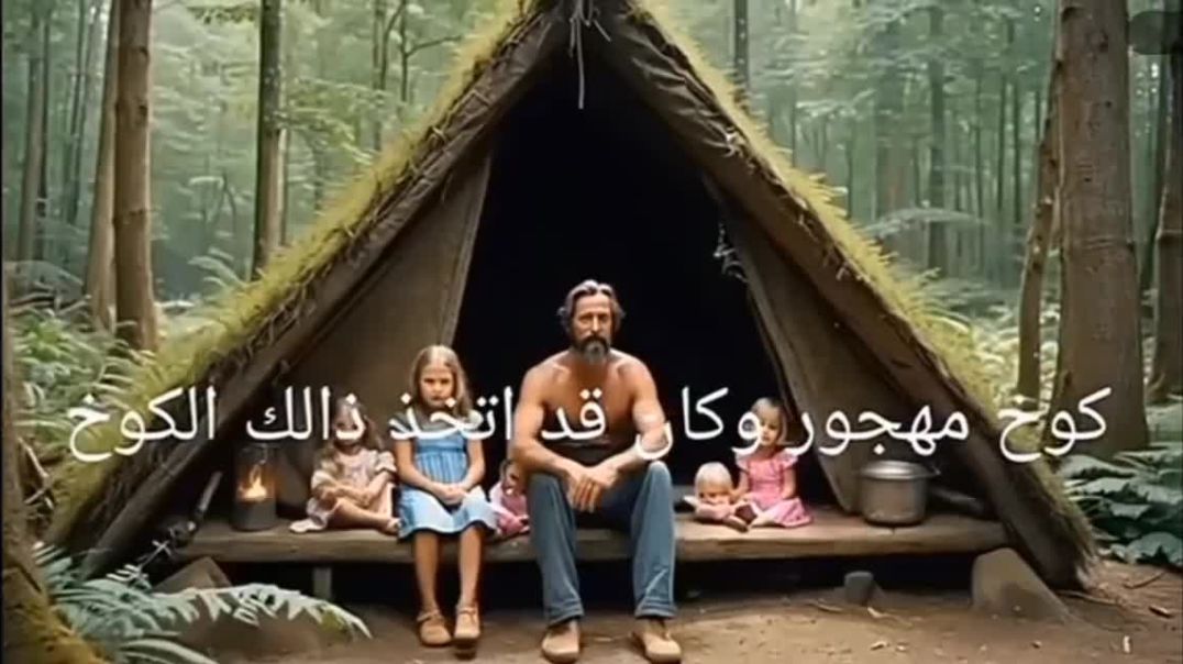⁣حكاية الحطاب والجني وبناته الثلاث