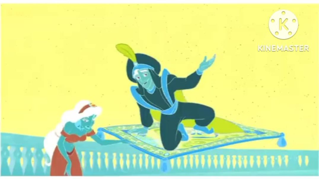 Tecknat Barn Svenska:Aladdin GMajor (1992) DVDRIPPEN (Engelska) En Helt Ny Värld (4D)