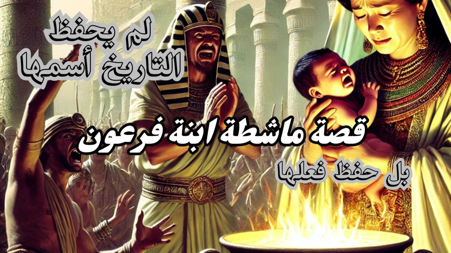 ⁣قصة ماشطة ابنة فرعون: شجاعة الإيمان في وجه الطغيان