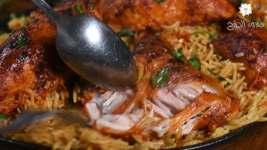 ⁣هل تريد طبخ دجاج مع الأرز؟ جرب هذه الوصفة المذهلة لكبسة الدجاج! Delicious Chicken kabsa recipe