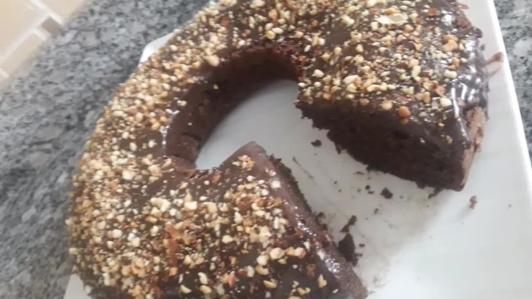 كيكة هينريس بلا دقيق راااااائعة في المذاق😍😍😍😍